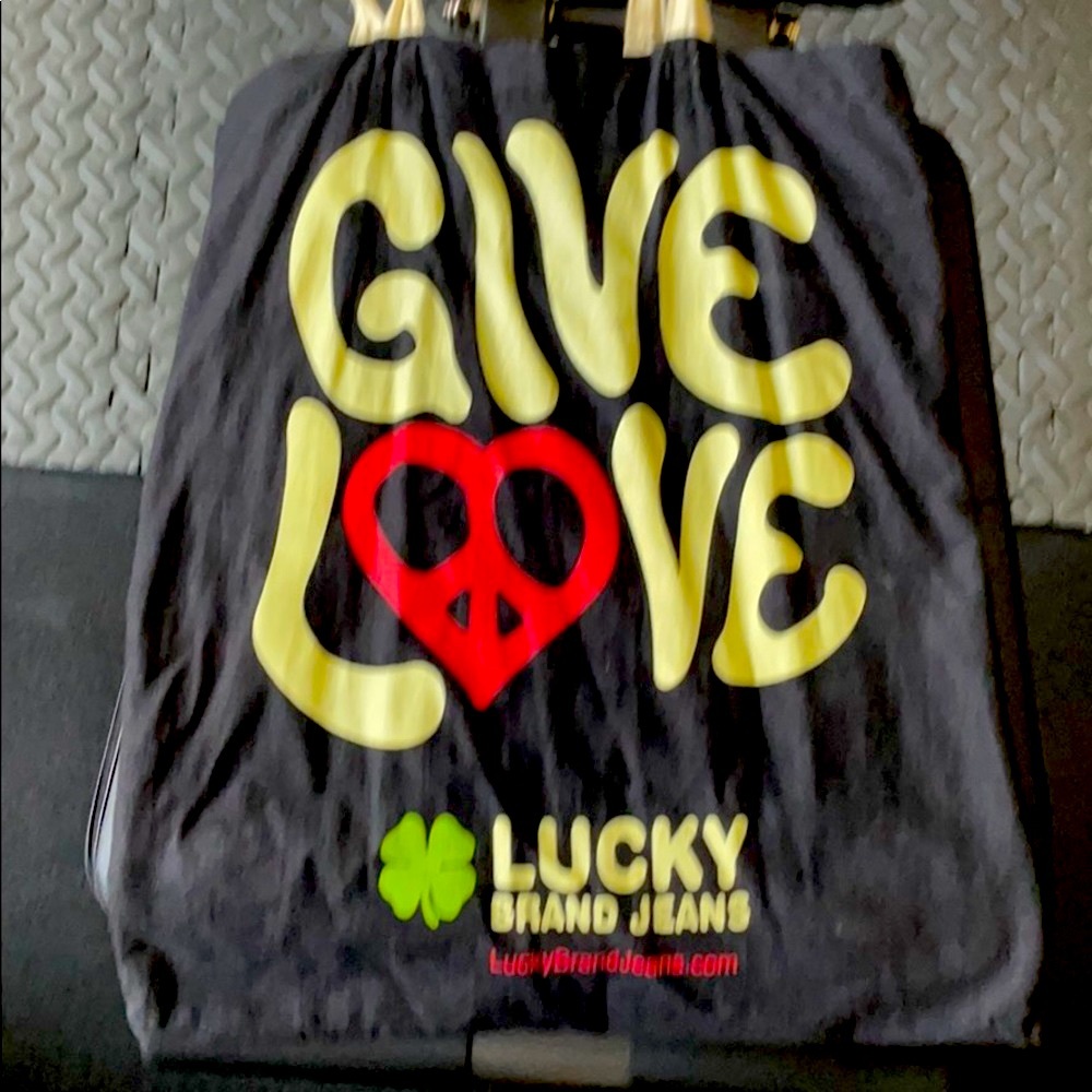 Lucky Brand Give Love tote bag